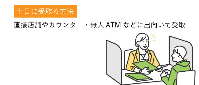 クレカを土日に受取る方法